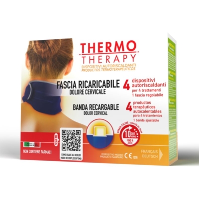 Fascia Riscaldante Dolore Cervicale + 4 ricariche